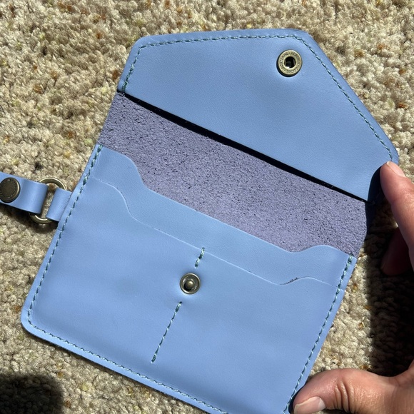 Portland Leather Goods Passport Wristlet - Jacaranda - Picture 3 of 4